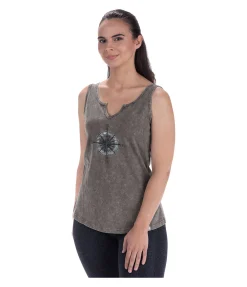 TWIN OAKS Débardeur Gaia carbone Sale