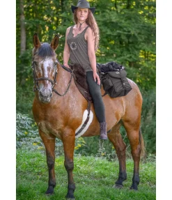 TWIN OAKS Débardeur Gaia carbone Sale