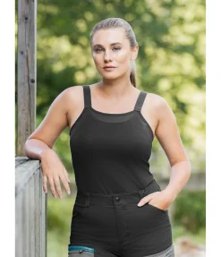 EQUESTRIAN WORK WEAR Débardeur technique noir Discount
