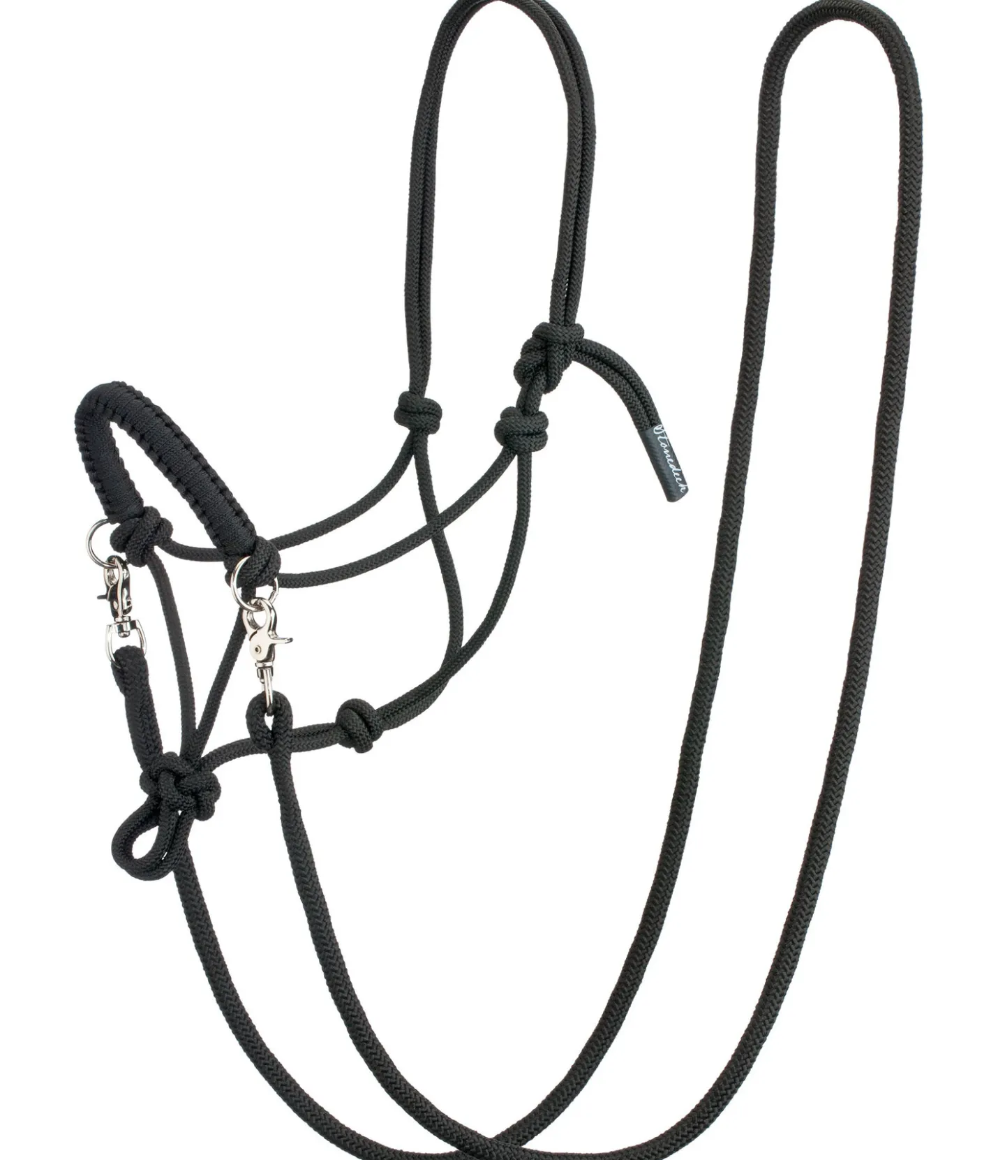 STONEDEEK Ensemble licol à noeuds All-in-One noir Best