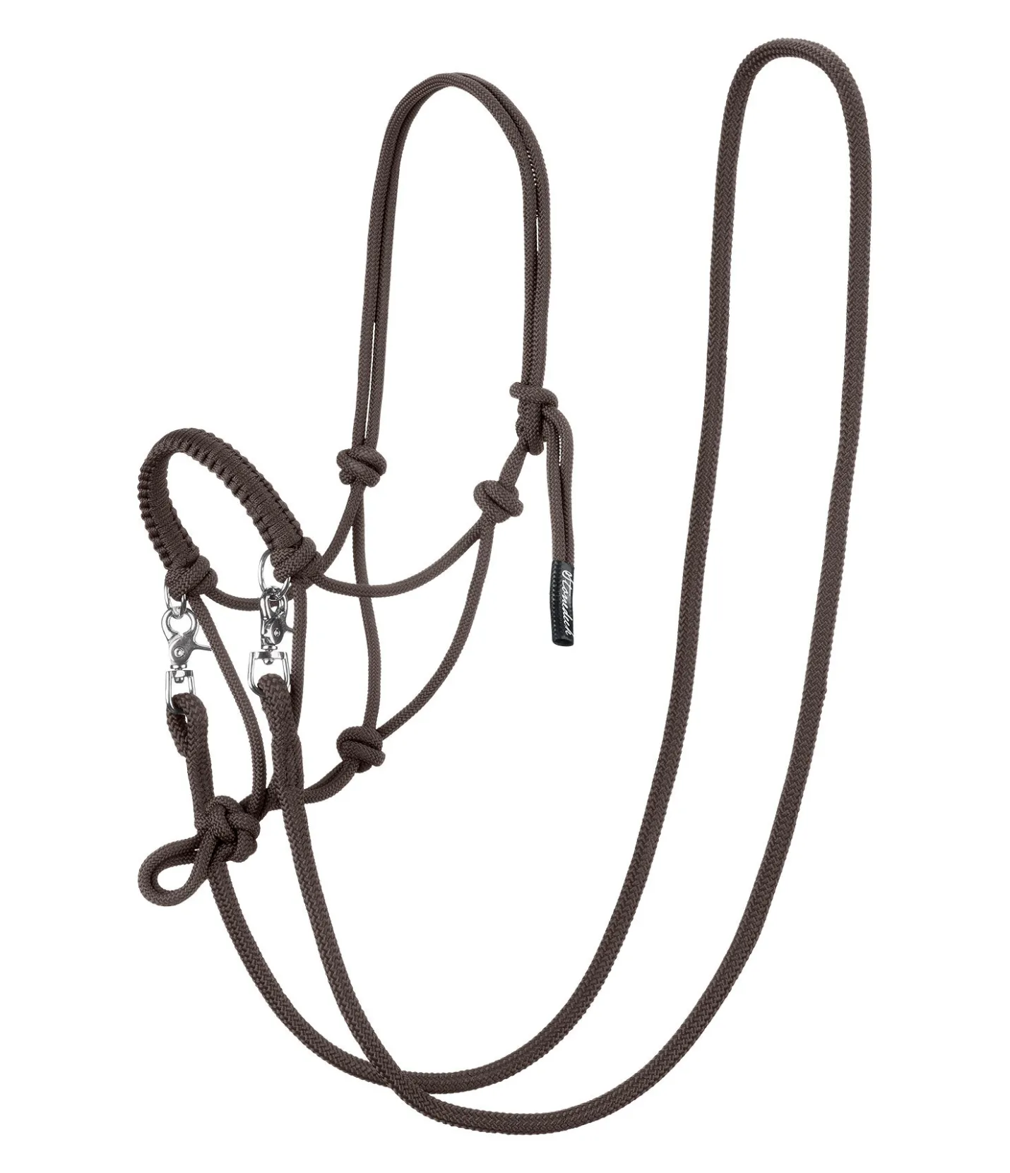 STONEDEEK Ensemble licol à noeuds All-in-One brun Best
