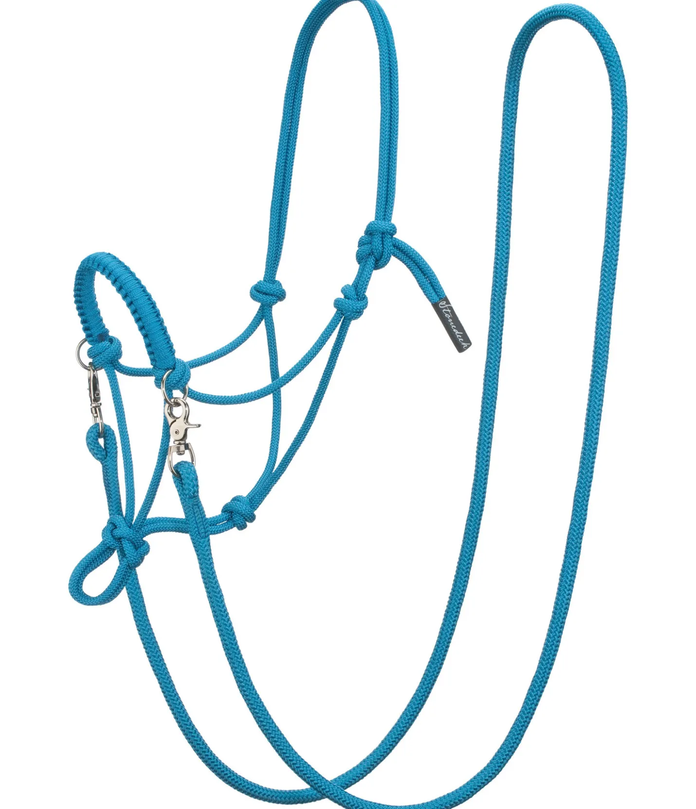 STONEDEEK Ensemble licol à noeuds All-in-One turquoise Best