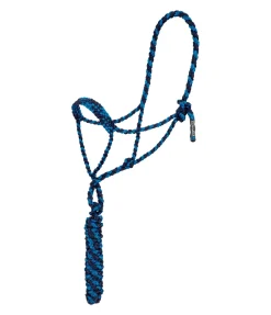 STONEDEEK Ensemble licol à noeuds et longe Soft navy New
