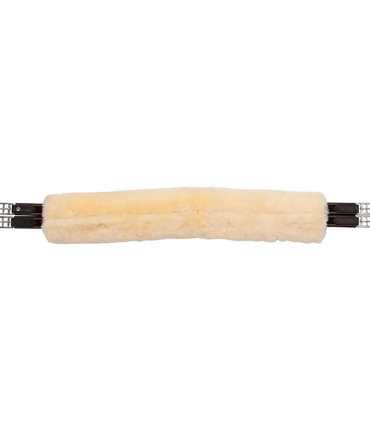 Felix Bühler Fourreau de sangle en véritable fourrure d'agneau avec fermeture auto-agrippante nature Hot