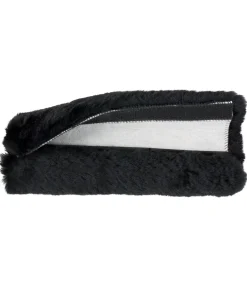 Felix Bühler Fourreau pour têtière ou muserolle en véritable fourrure d'agneau noir Outlet