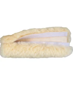Felix Bühler Fourreau pour têtière ou muserolle en véritable fourrure d'agneau nature Best