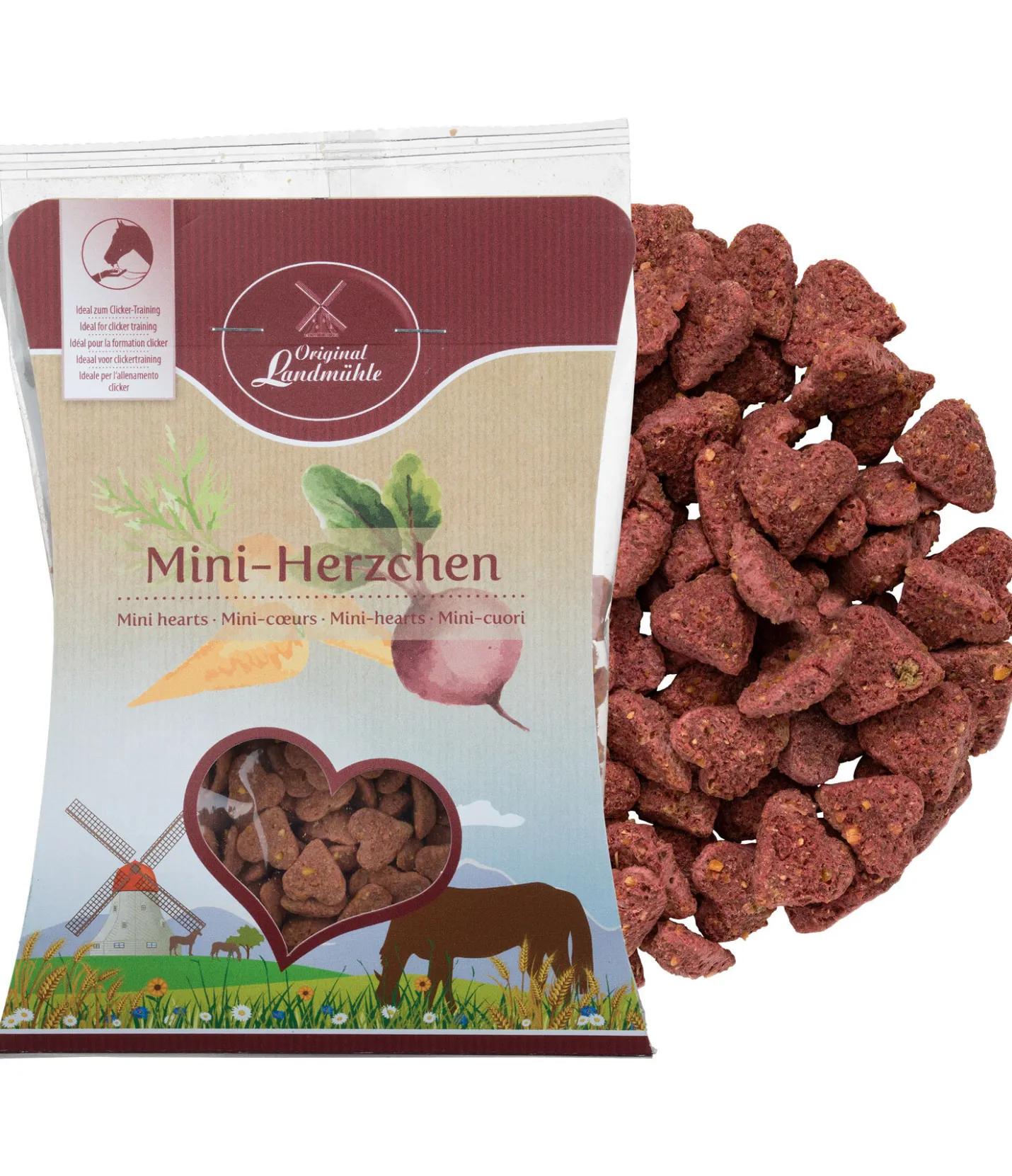 Original Landmühle Friandises mini-coeurs Hot