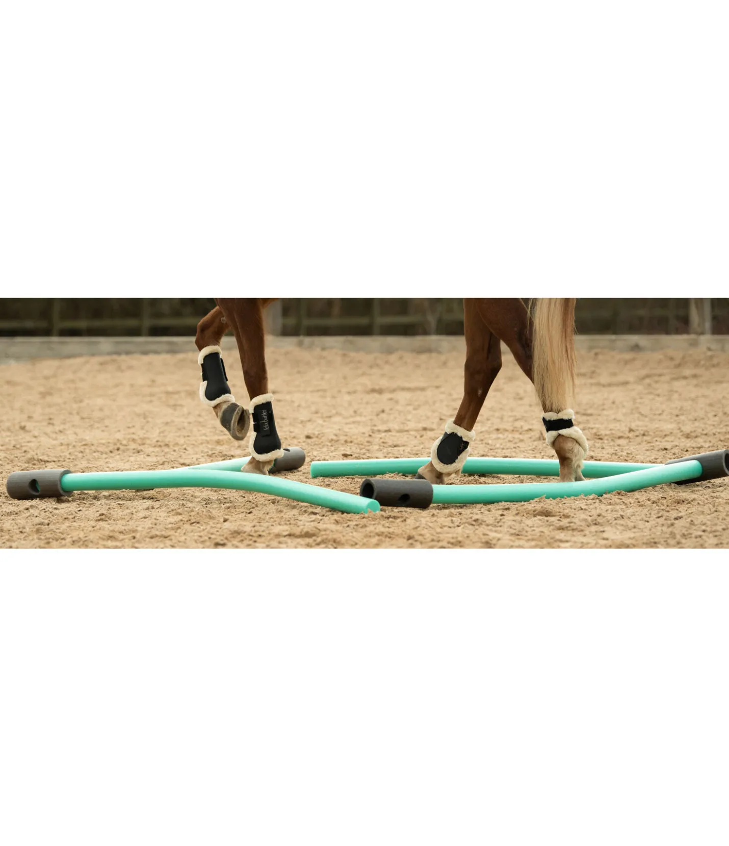SHOWMASTER Frite en mousse pour travail au sol turquoise Sale