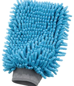 SHOWMASTER Gant de pansage en microfibre Chenille turquoise Outlet