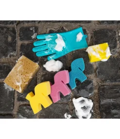 SHOWMASTER Gants de lavage turquoise Discount
