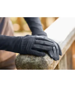EQUESTRIAN WORK WEAR Gants de travail et d'équitation noir Outlet