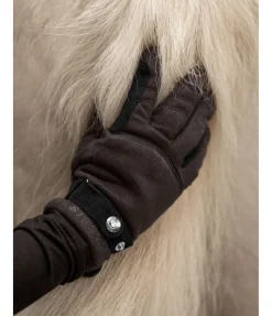 STEEDS Gants d'hiver Luzern chocolat noir Best