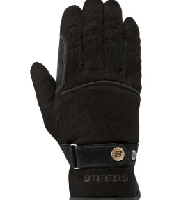 STEEDS Gants d'hiver Luzern marron foncé New
