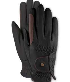 Roeckl Gants d'hiver ROECK GRIP noir/moka New