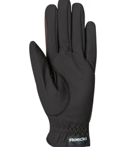 Roeckl Gants d'hiver ROECK GRIP noir/moka New