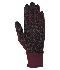 Felix Bühler Gants d'hiver en polaire Polar Touch acajou Online