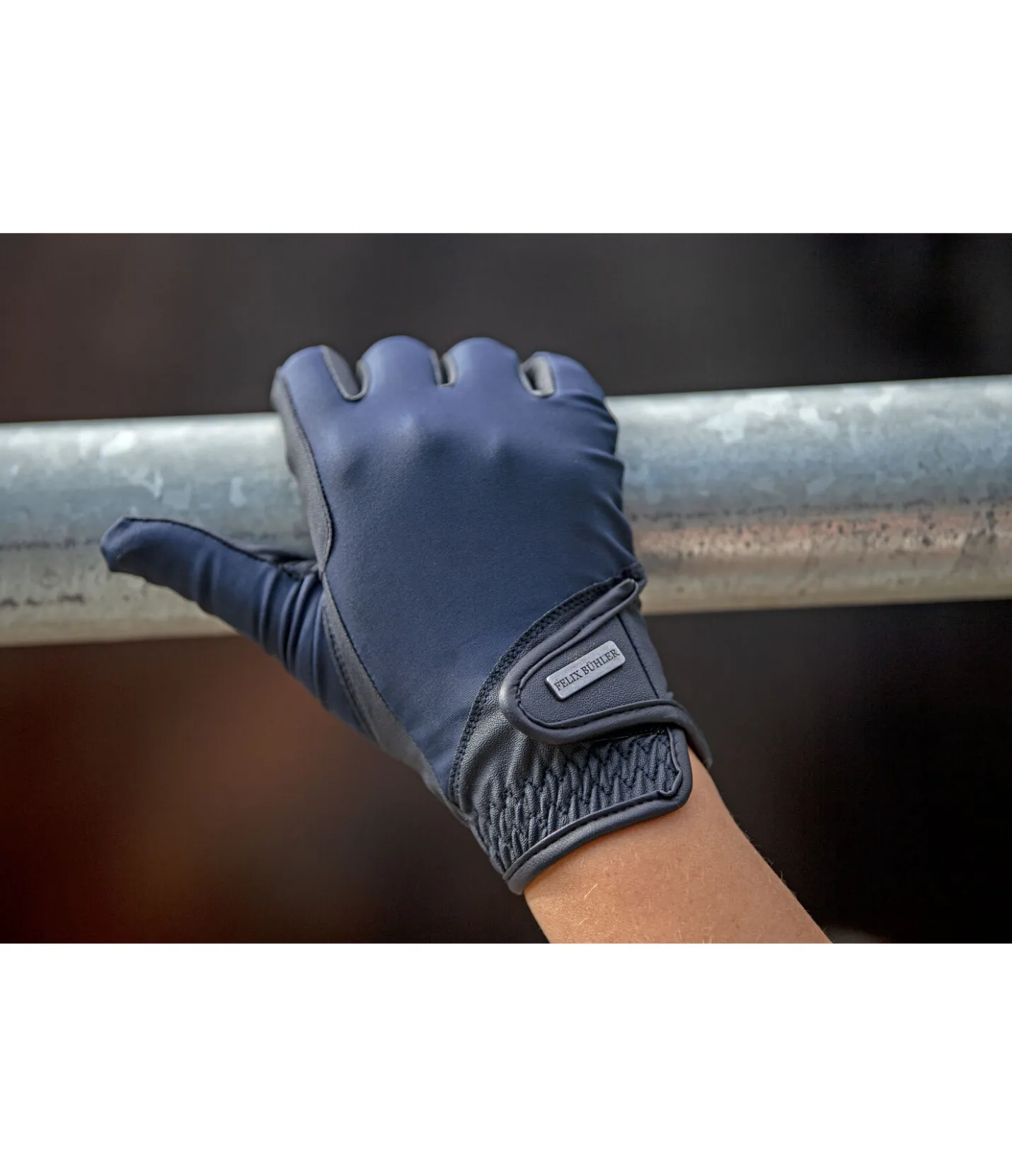 Felix Bühler Gants d'équitation Locarno navy Outlet