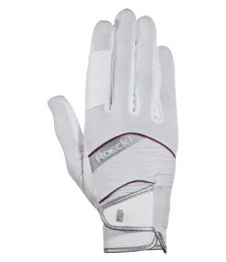 Roeckl Gants d'équitation MILLERO blanc Clearance