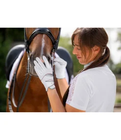 Roeckl Gants d'équitation MILLERO blanc Clearance