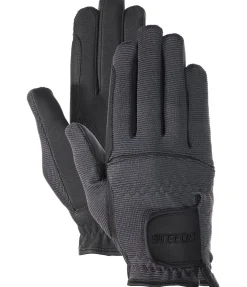 STEEDS Gants d'équitation Newport carbone Discount