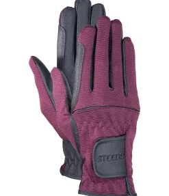 STEEDS Gants d'équitation Newport vignoble Clearance
