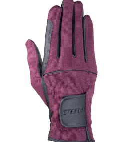 STEEDS Gants d'équitation Newport vignoble Clearance