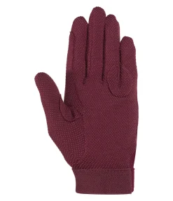 STEEDS Gants d'équitation Rider's Best Hands bourgogne Best