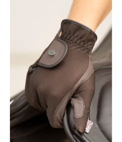 Felix Bühler Gants d'équitation Rio Grip Mesh brun Hot