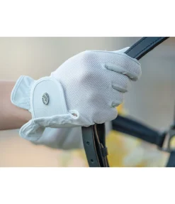 Felix Bühler Gants d'équitation Rio Grip Mesh blanc Best