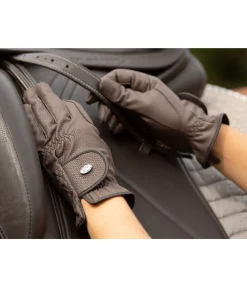 Felix Bühler Gants d'équitation Rio Grip brun Discount