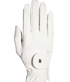 Roeckl Gants d'équitation ROECK GRIP blanc Sale