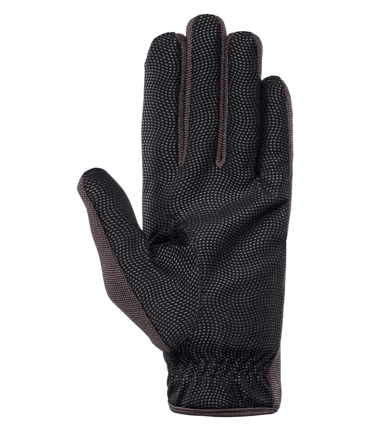 STEEDS Gants d'équitation d'hiver Ribbed chocolat noir Discount