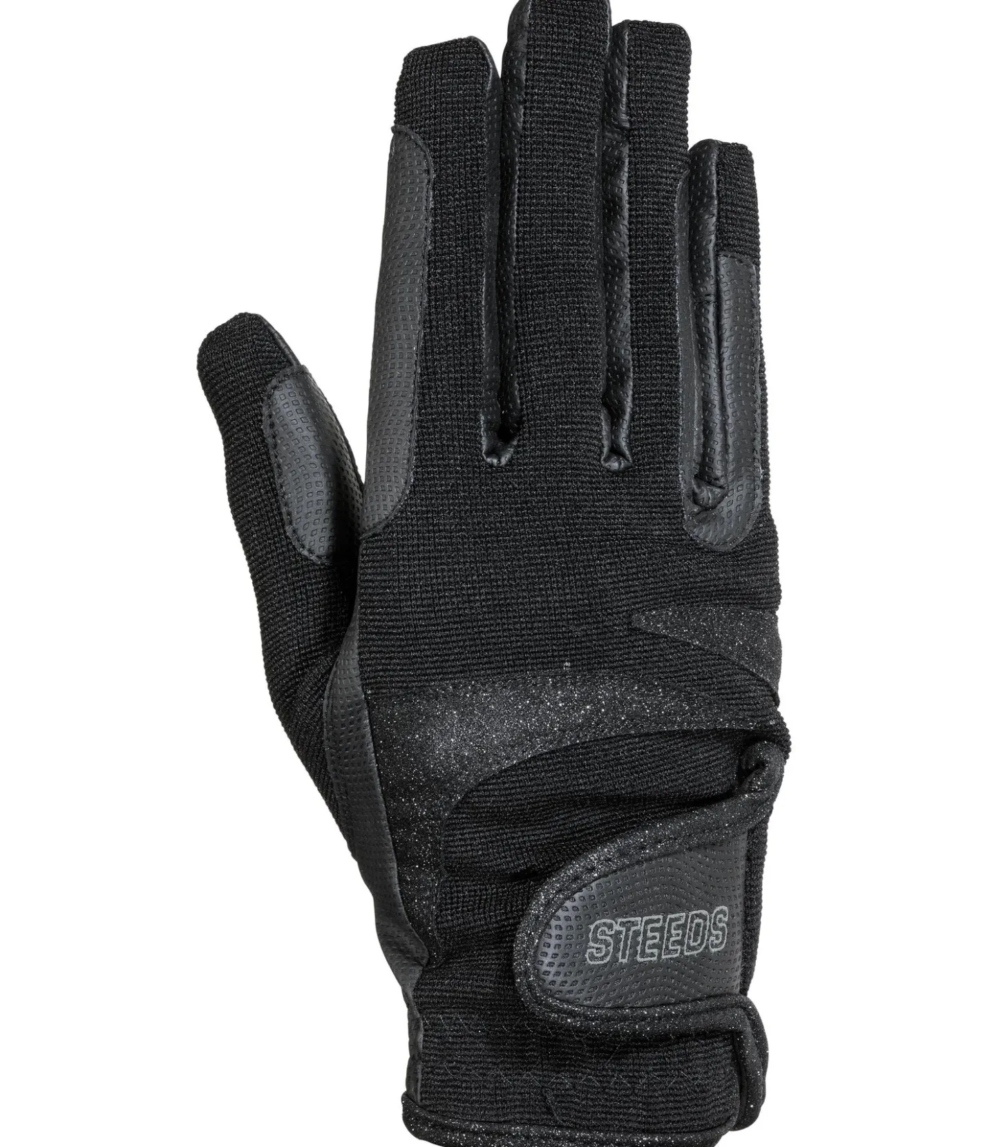 STEEDS Gants d'équitation d'hiver Pitztal noir Hot