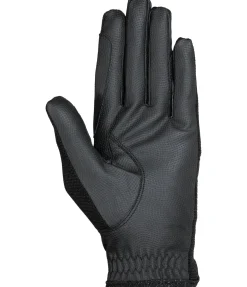 STEEDS Gants d'équitation d'hiver Pitztal noir Hot