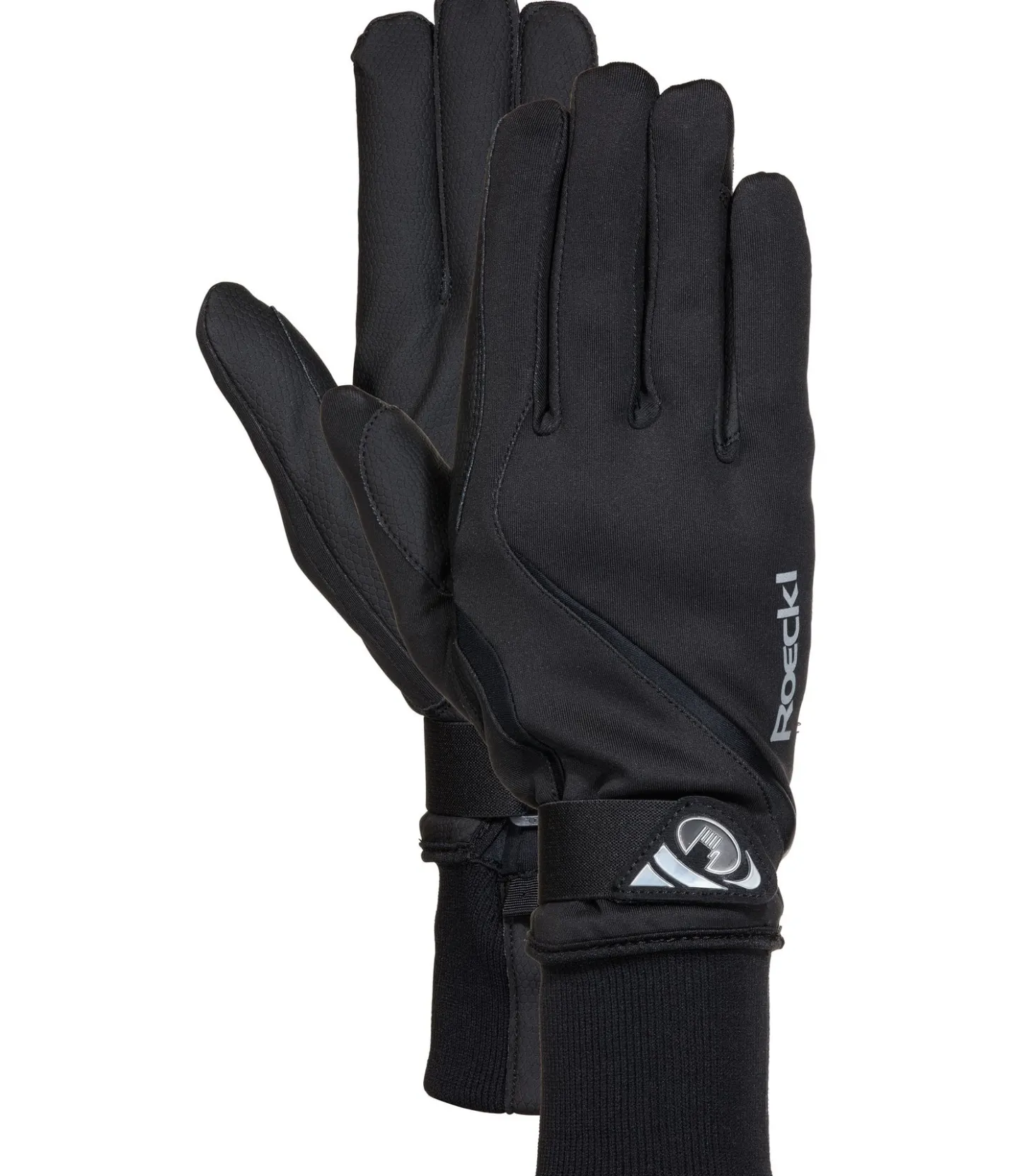 Roeckl Gants d'équitation d'hiver Wismar noir Outlet