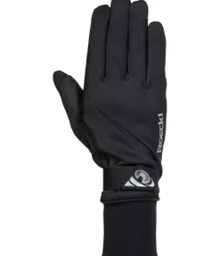 Roeckl Gants d'équitation d'hiver Wismar noir Outlet