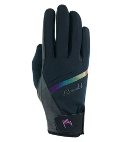 ROECKL Gants d'équitation d'hiver Jineta noir Clearance