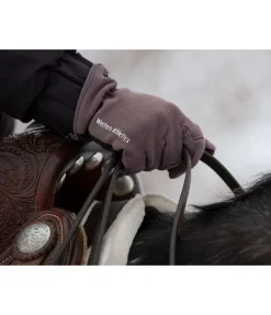 STONEDEEK Gants d'équitation d'hiver Omeo chocolat noir