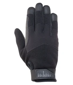 Felix Bühler Gants d'équitation d'hiver Oslo noir Discount