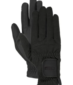 STEEDS Gants d'équitation d'hiver Newport noir Clearance