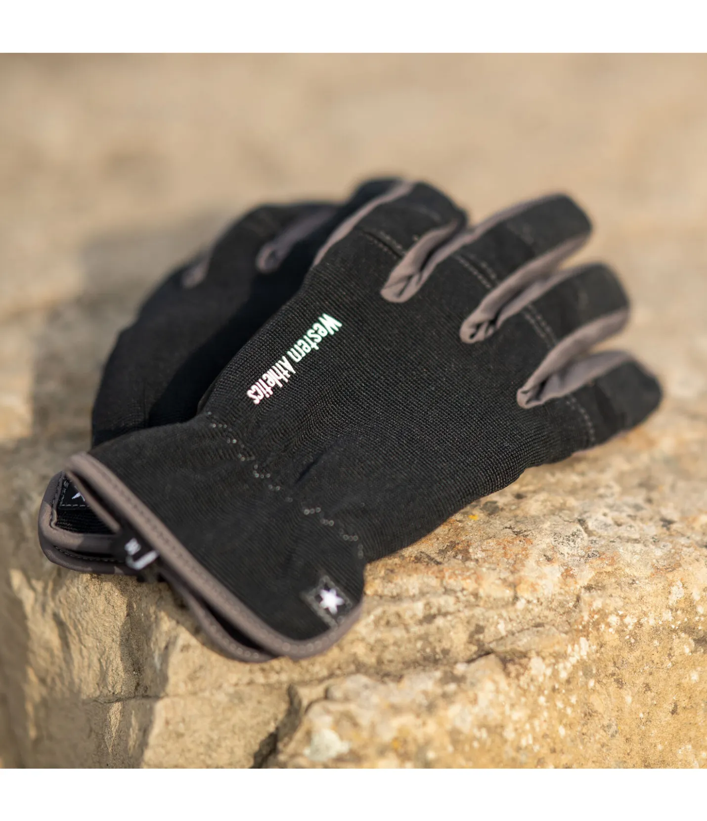 STONEDEEK Gants d'équitation d'hiver Omeo noir Hot