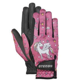 STEEDS Gants d'équitation d'hiver enfant Unicorn mauve Online