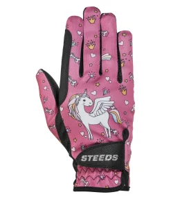 STEEDS Gants d'équitation d'hiver enfant Unicorn mauve Online