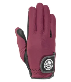 STEEDS Gants d'équitation d'hiver enfant Balu II mauve Hot
