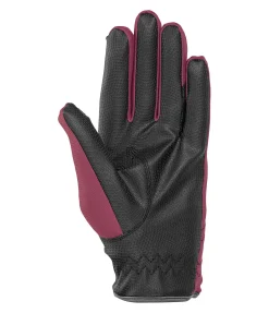 STEEDS Gants d'équitation d'hiver enfant Balu II mauve Hot