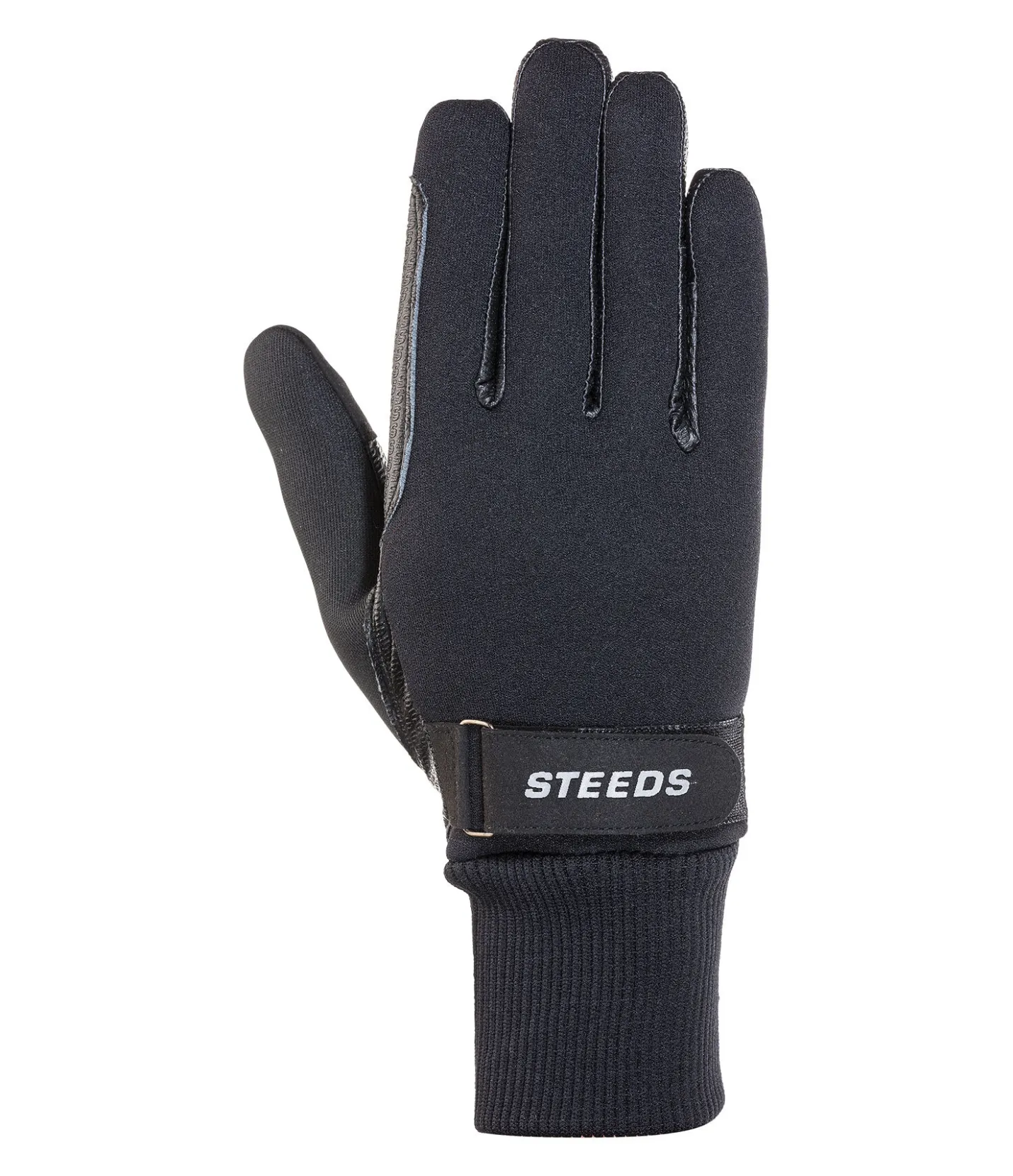 STEEDS Gants d'équitation d'hiver softshell Gerlos noir Clearance