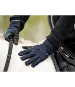 Felix Bühler Gants d'équitation d'hiver softshell Grip Tech navy Sale