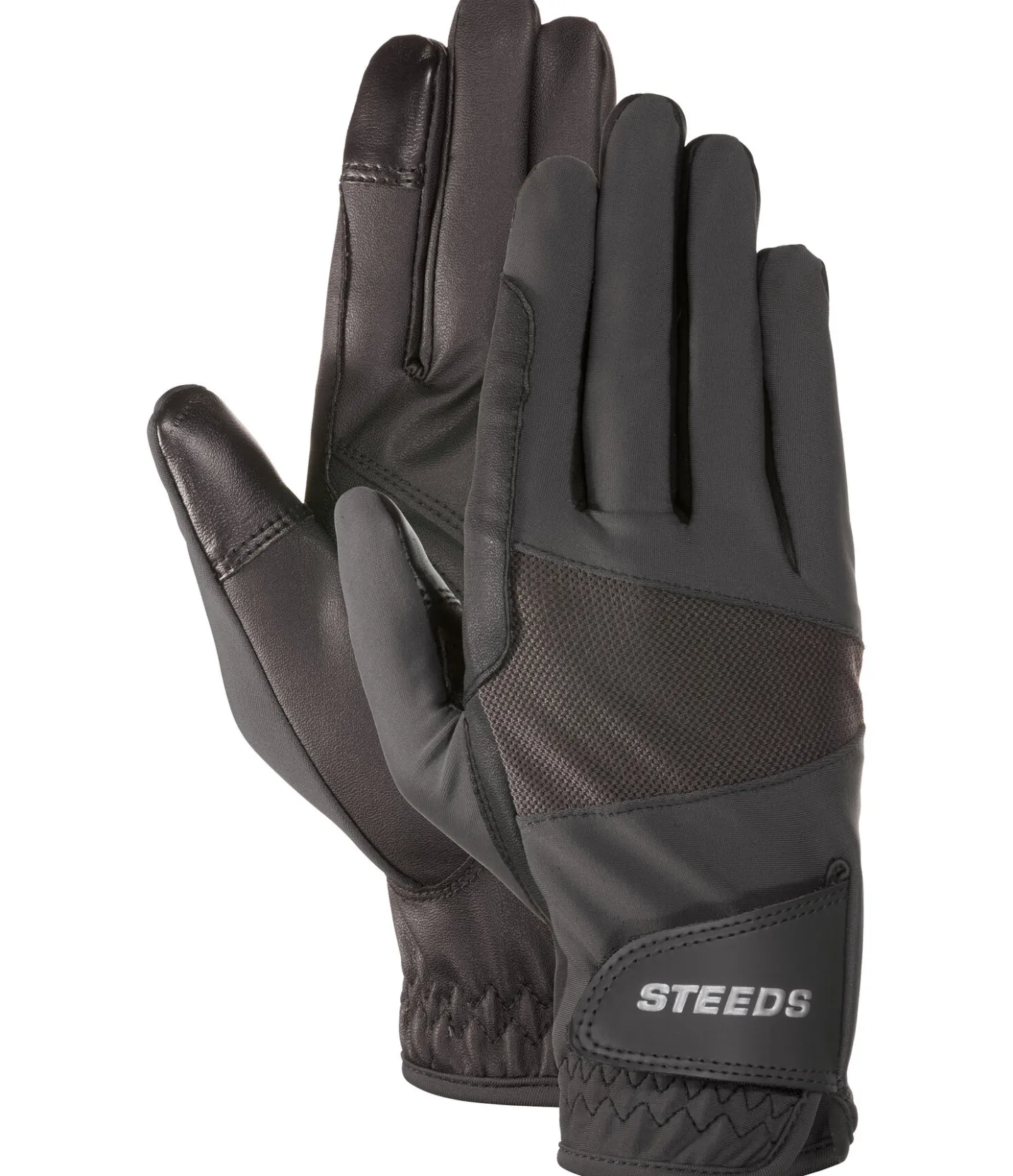 STEEDS Gants d'équitation d'été Mesh carbone Best