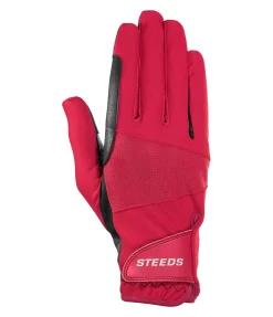 STEEDS Gants d'équitation d'été Mesh campari