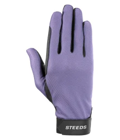 STEEDS Gants d'équitation d'été Dalia myrtille